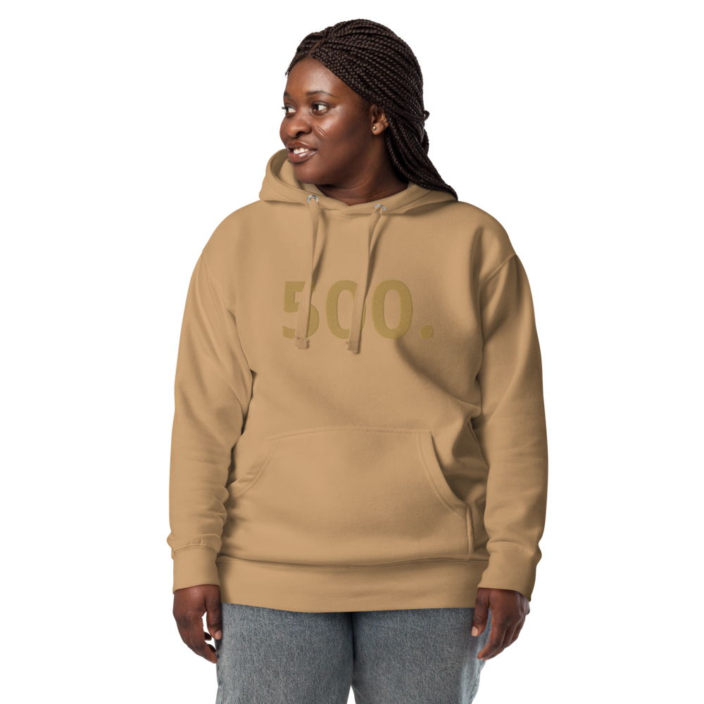 Khaki Unisex Hoodie